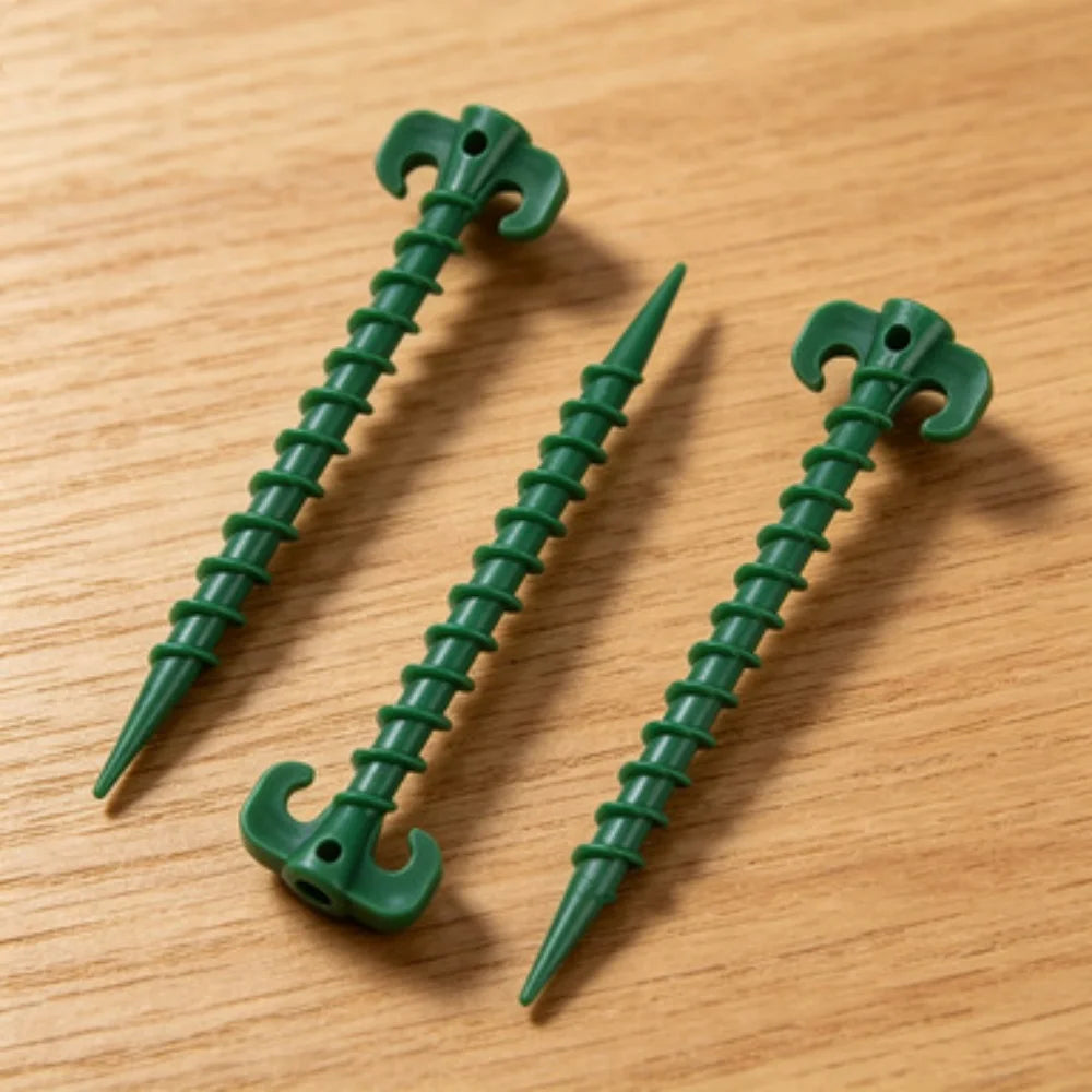 5/10/20Pcs Tent Pegs Canopy Stakes Durable Ground Anchor Nail with Great Holding Power Suitable for Rain Tarps Hiking Gardening