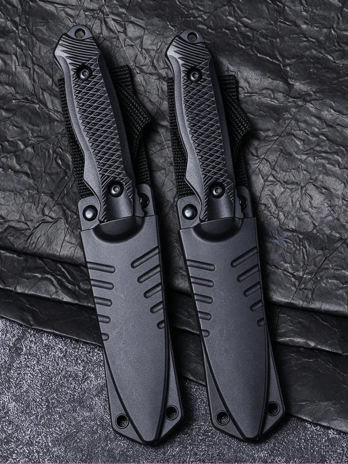 Black Blade Fruit Knife, High-End Multi-Function Knife, Western Knife, Steak Knife, Barbecue Knife, Peeling Knife