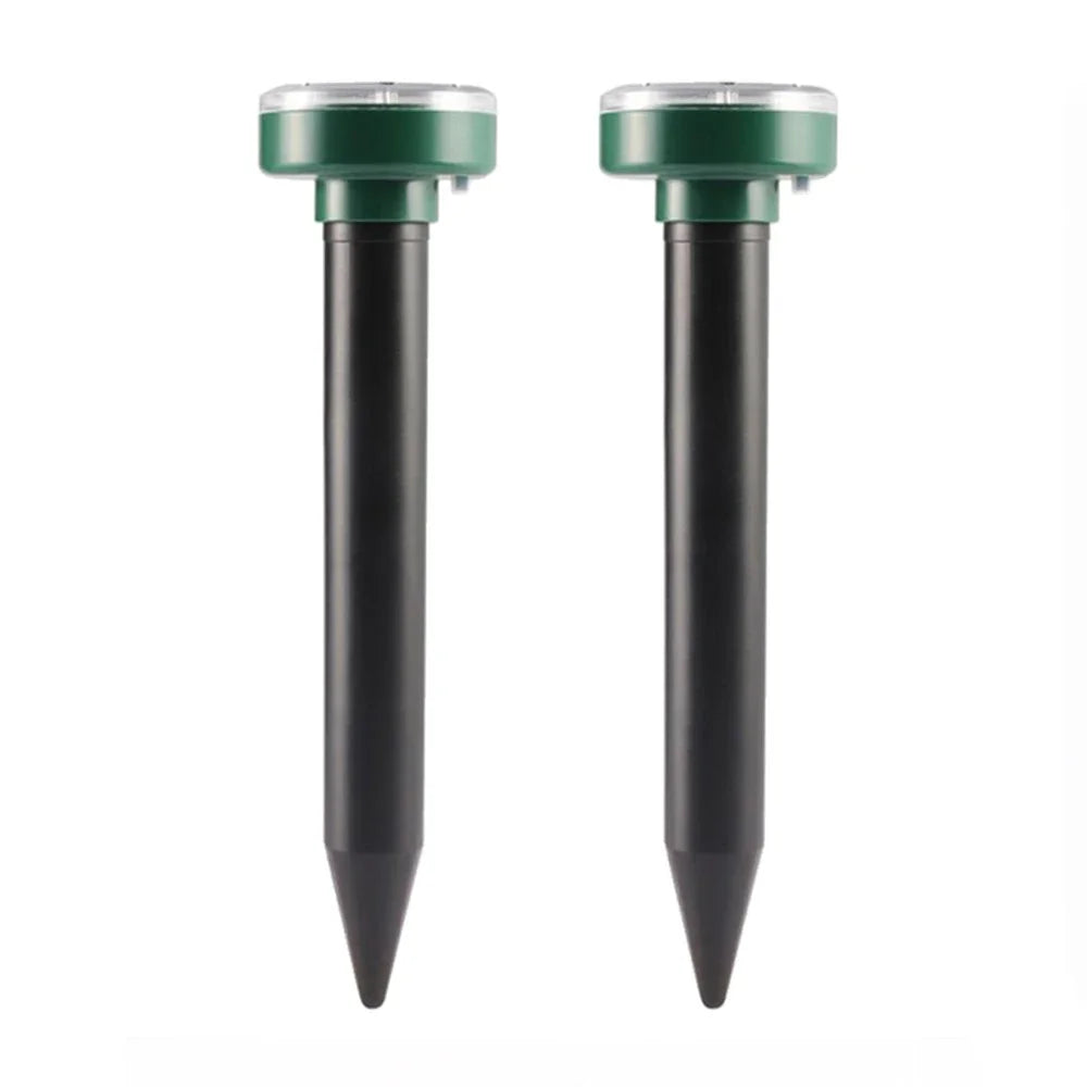 1/2/4/8 Solar Powered Ultrasonic Sonic Mole Pest Rodent Repeller Repellent Yard Outdoor Lamp Backyard Farmland Mouse Repeller