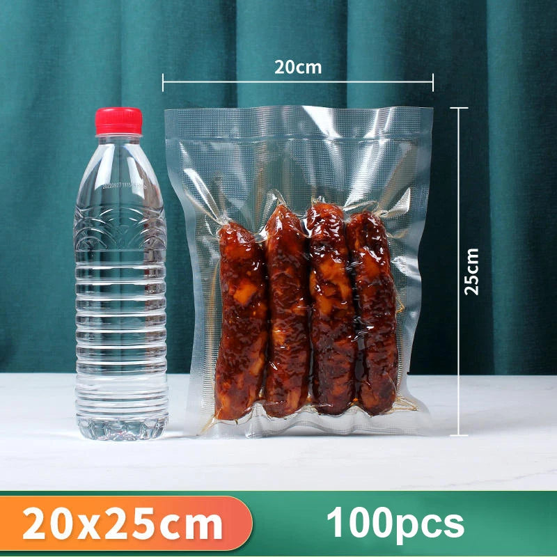Vacuum Bags For Food 100pcs/Lot Vacuum Packaging Bags For Z-21 Vacuum Sealer Machine Food Vacuum Packed Sealing Storage Bags