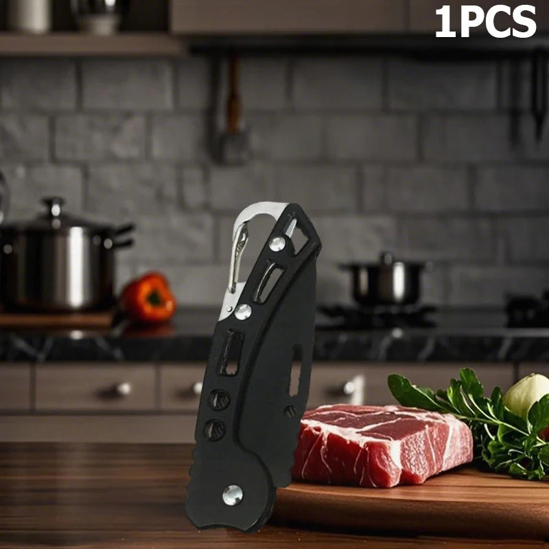 WXCOO Hand-Forged Butcher Knife Stainless Steel Kitchen Knife Full Tang Meat Cleaver Boning Chef Knife for Barbecue Cooking