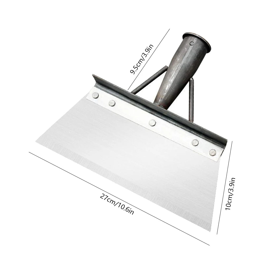 Multifunctional Outdoor Garden Shovel Manganese Steel Flat Shovel Deicing Remove Manure Shovel Planting Weeding Farm Tool