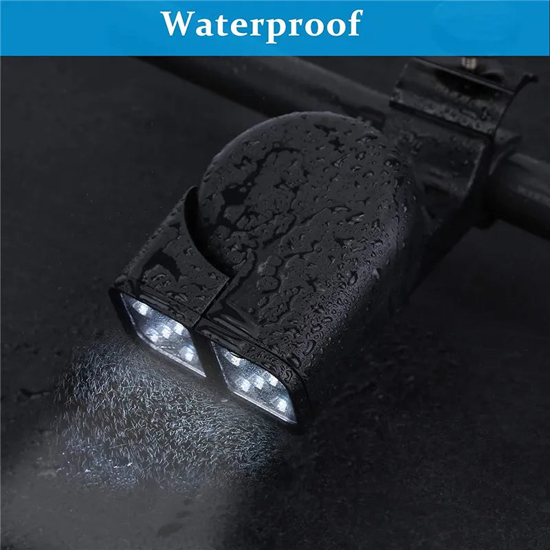 Double Head Grill Lights Heat Resistant Multifunctional Night Fishing LED Lamp For BBQ Super-Bright Flexible Portable Rotatable