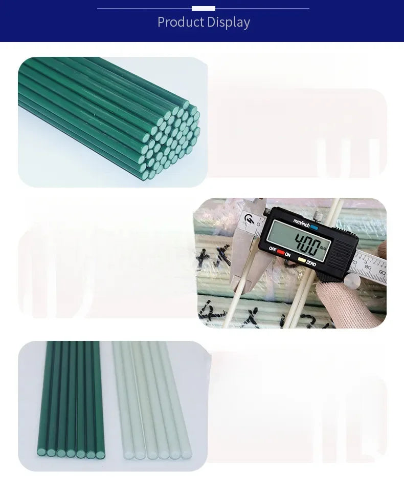 Gardening Small Arch Shed Support Frame Vegetable Garden Greenhouse Fiberglass Support Rod