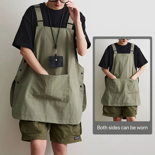 Waterproof Outdoor Barber, Coffee Shop, Catering Workwear Apron, Unisex Household Kitchen Workwear