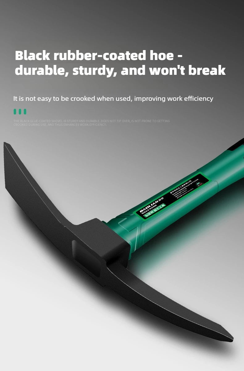 BAOLIAN Gardening Tool Sets Shovel Hoe Harrow with Anti Slip Rubber Handle Garden Lawn Farmland Transplant Gardening Bonsai Tool