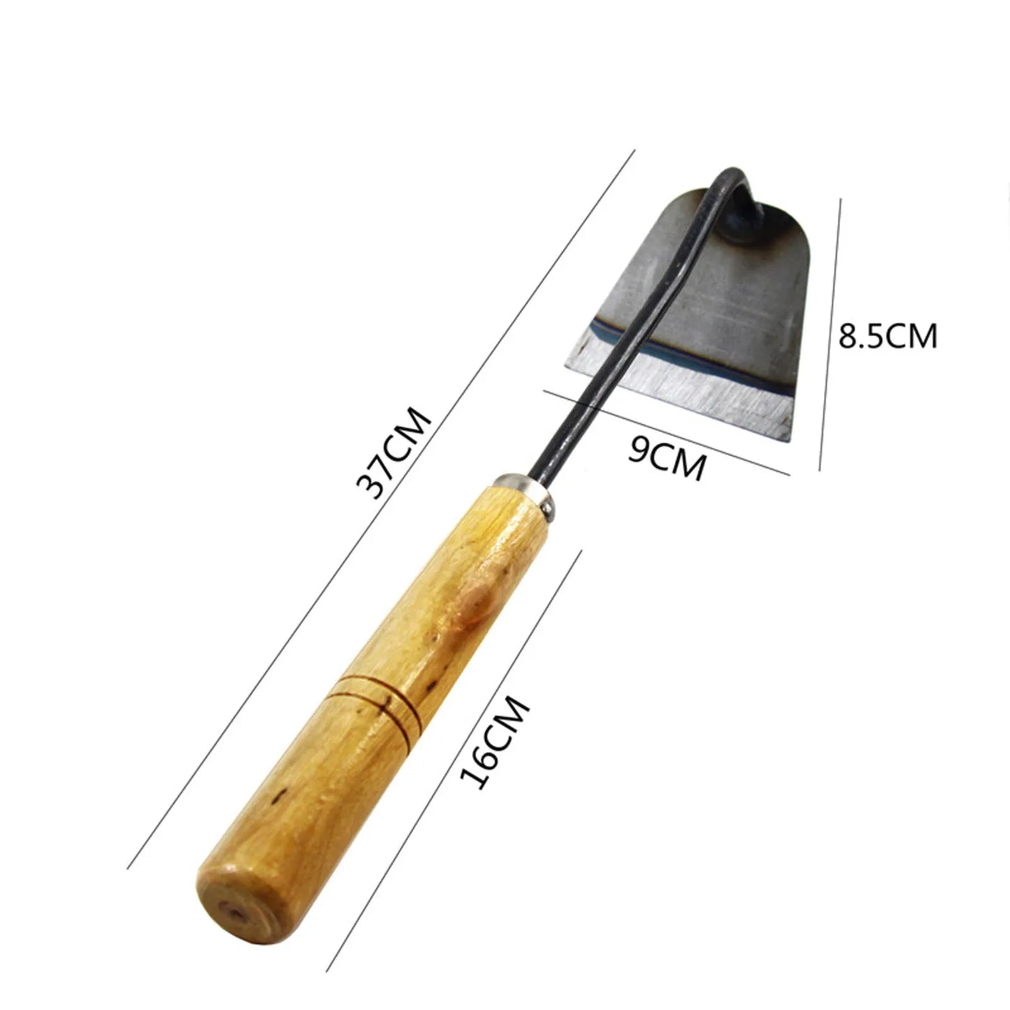 Garden Hoe Weeders Carbon Steel Gardening Hook and Weeding Tool Dual-Purpose Hardened Weeding Hoe for Easily Removing Weeds