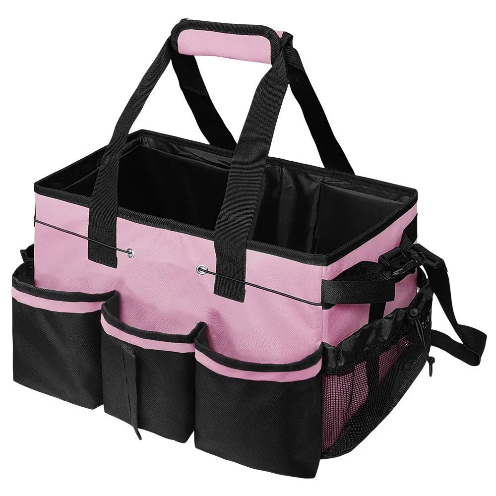 Multifunctional Tool Bag Cleaning Tools Storage Bag Waterproof and Wear-Resistant Large Capacity Oxford Cloth Storage Bags