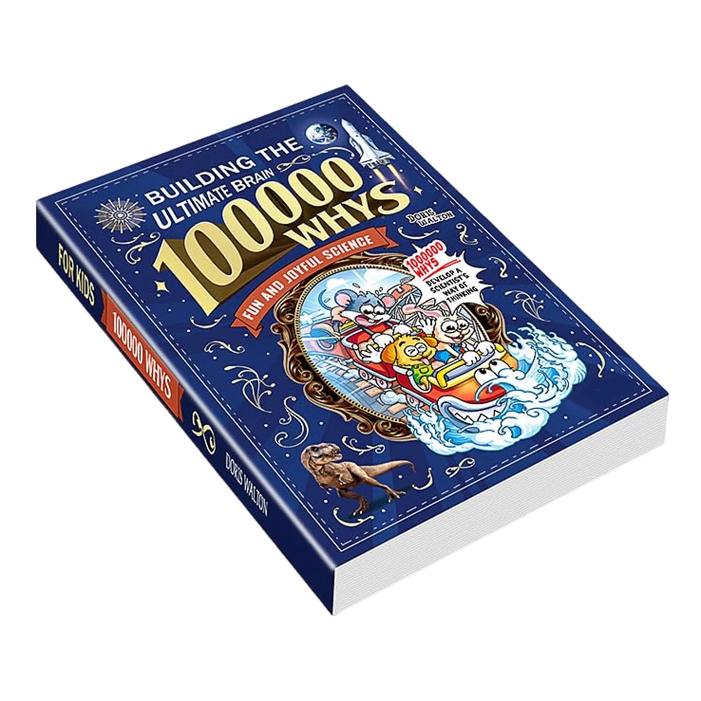 Children's Encyclopedia 100000 WHYS,Science Cartoon Book for Children Early Education STEM Learn,Extracurricular Reading for Kid
