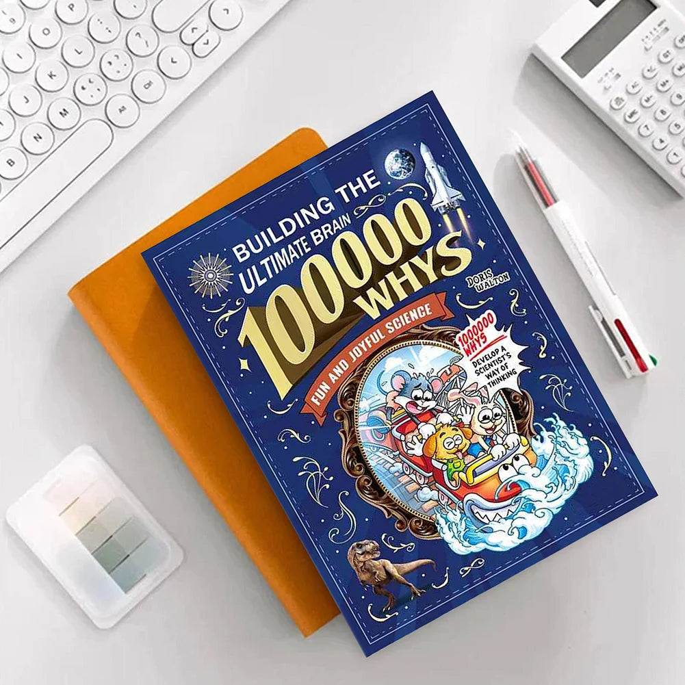 Children's Encyclopedia 100000 WHYS,Science Cartoon Book for Children Early Education STEM Learn,Extracurricular Reading for Kid