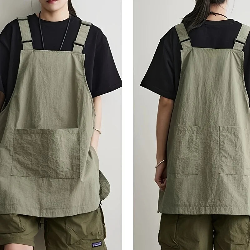 Waterproof Outdoor Barber, Coffee Shop, Catering Workwear Apron, Unisex Household Kitchen Workwear