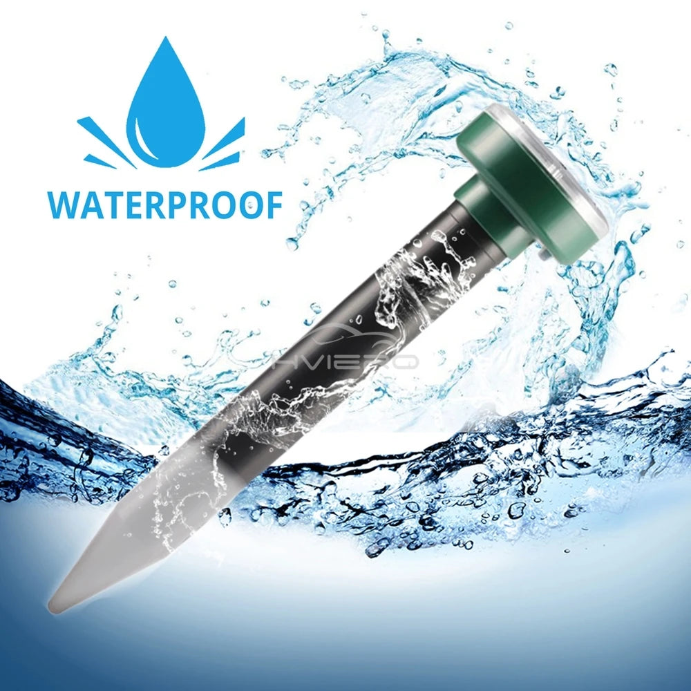 1/2/4/8 Solar Powered Ultrasonic Sonic  Mole Pest Rodent Repeller Repellent Yard Outdoor Lamp Backyard Farmland Mouse Repeller