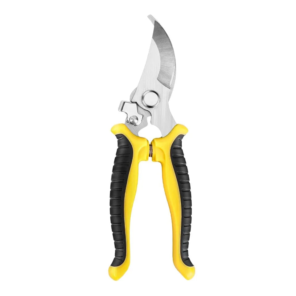3PCS Gardening Scissors Set Ergonomic Non-Slip Handles Safety Lock Pruning Shears Beginner Gardening Set Can Cut Roses and More!