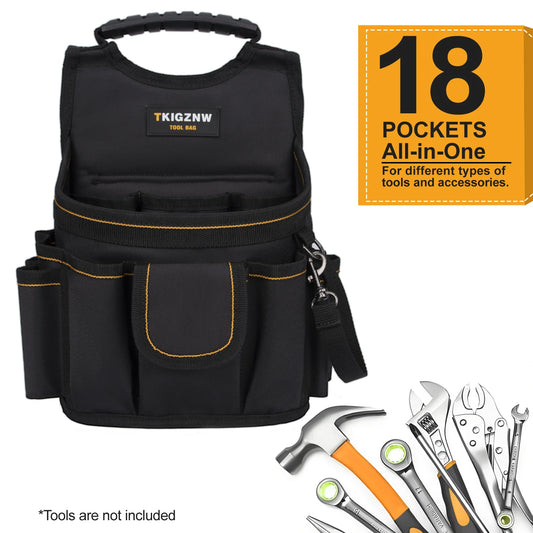 TkigznwTool Belt Bag 18 Pockets Tool Pouch