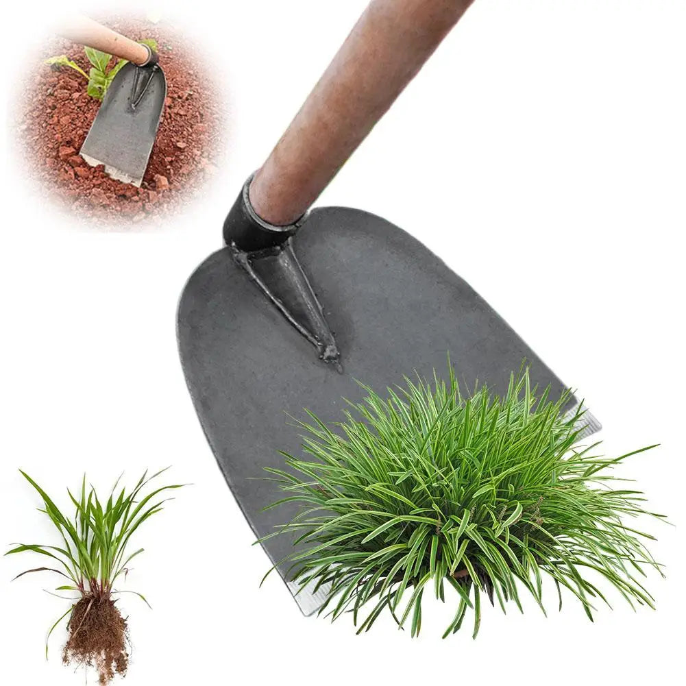 Thick Steel Weeding Hoe Outdoor Household Fast Weeding Soil Turning Flower Vegetables Planting Agricultural Gardening Tools