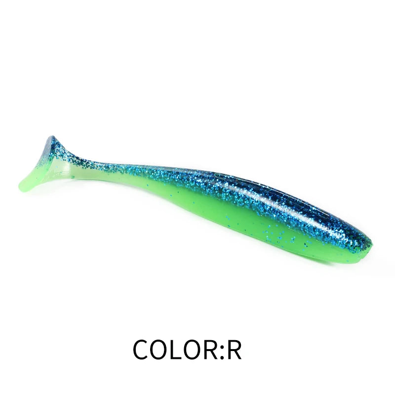 2021 Supercontinent Shiner 50mm 75mm 100mm Fishing Lures Soft Artificial Bait Easy for Hooking Up Big Pike