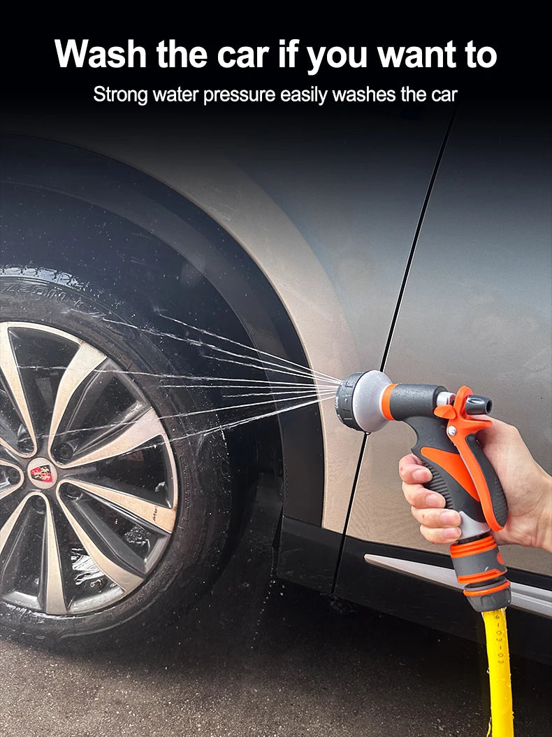 Car wash gun Spray Lawn Watering Multi-Function Car Wash High Pressure Durable Hand-Held Tools Hose Sprinkle Nozzle Garden