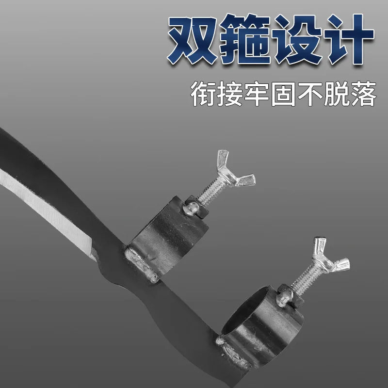 1pcs Tree Pruning Sickle - High-Altitude Branch Cutter for Agricultural Grass Cutting & Tree Trimming