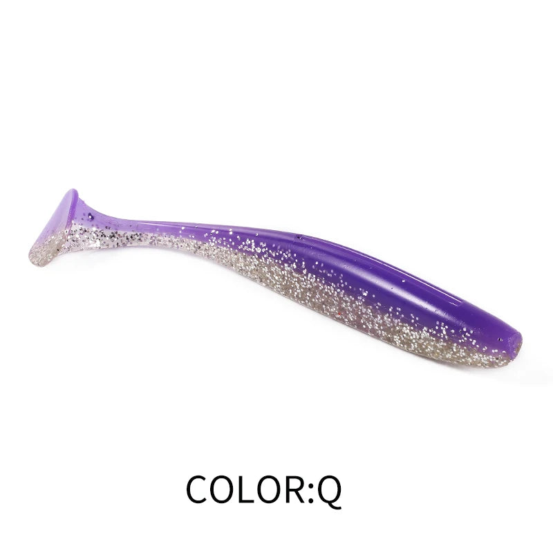 2021 Supercontinent Shiner 50mm 75mm 100mm Fishing Lures Soft Artificial Bait Easy for Hooking Up Big Pike