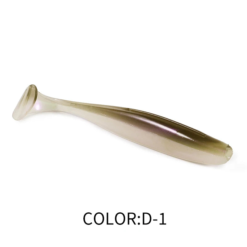2021 Supercontinent Shiner 50mm 75mm 100mm Fishing Lures Soft Artificial Bait Easy for Hooking Up Big Pike