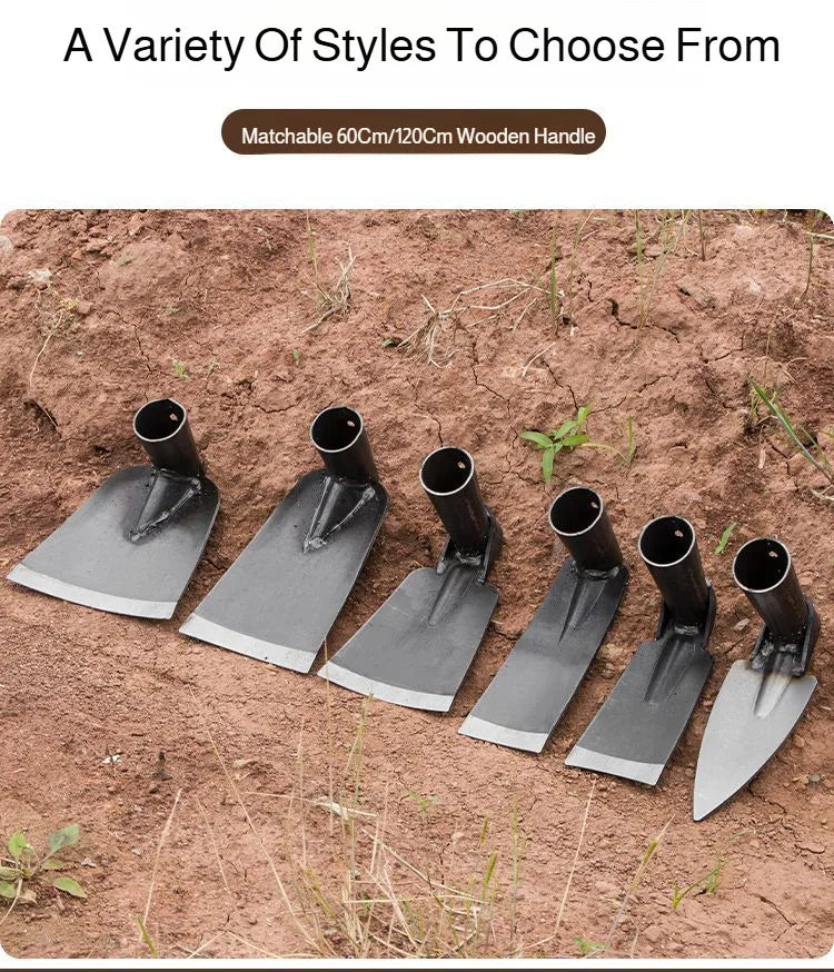 Digging Soil Small Hoe used in Household Outdoor Garden Hoe  Farming Tools for Planting Vegetables and Flowers