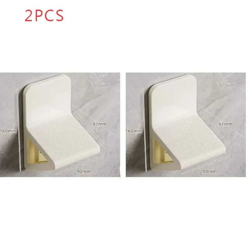 Perforation-free Bathroom, Easy-to-place Footstool, Tools for Cleaning The Body, and Bath Accessories for Foot Massage