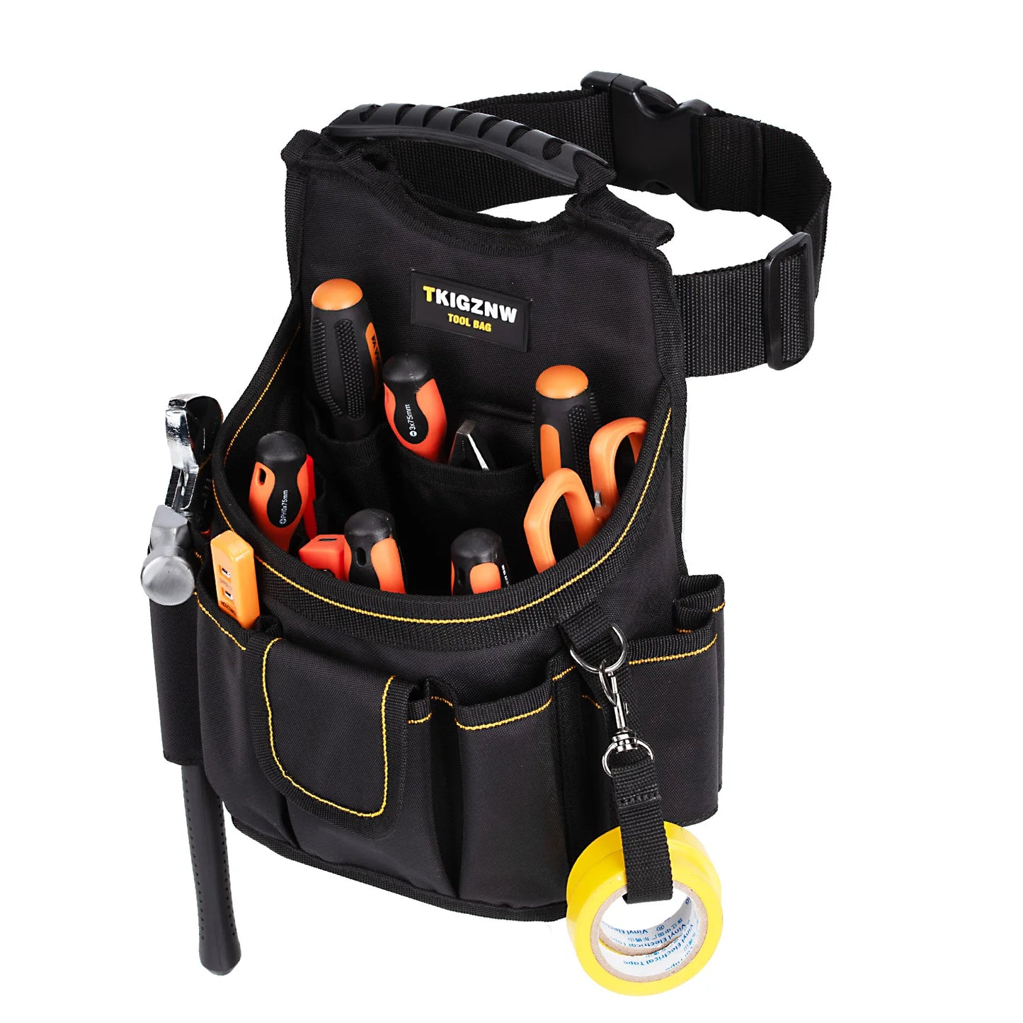 TkigznwTool Belt Bag 18 Pockets Tool Pouch
