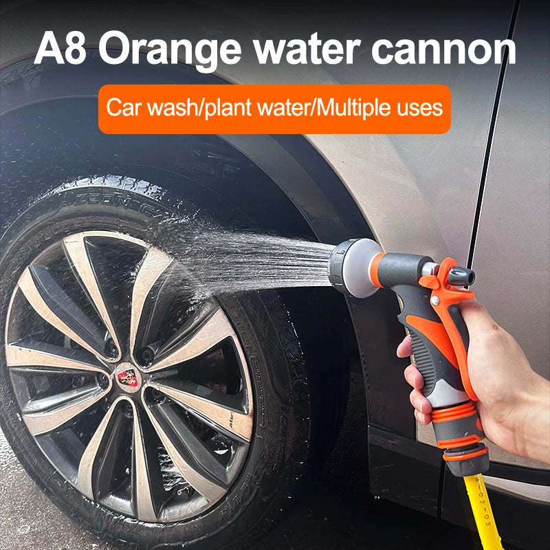 Car wash gun Spray Lawn Watering Multi-Function Car Wash High Pressure Durable Hand-Held Tools Hose Sprinkle Nozzle Garden