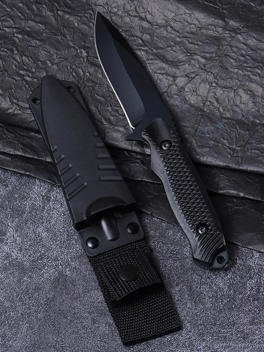 Black Blade Fruit Knife, High-End Multi-Function Knife, Western Knife, Steak Knife, Barbecue Knife, Peeling Knife