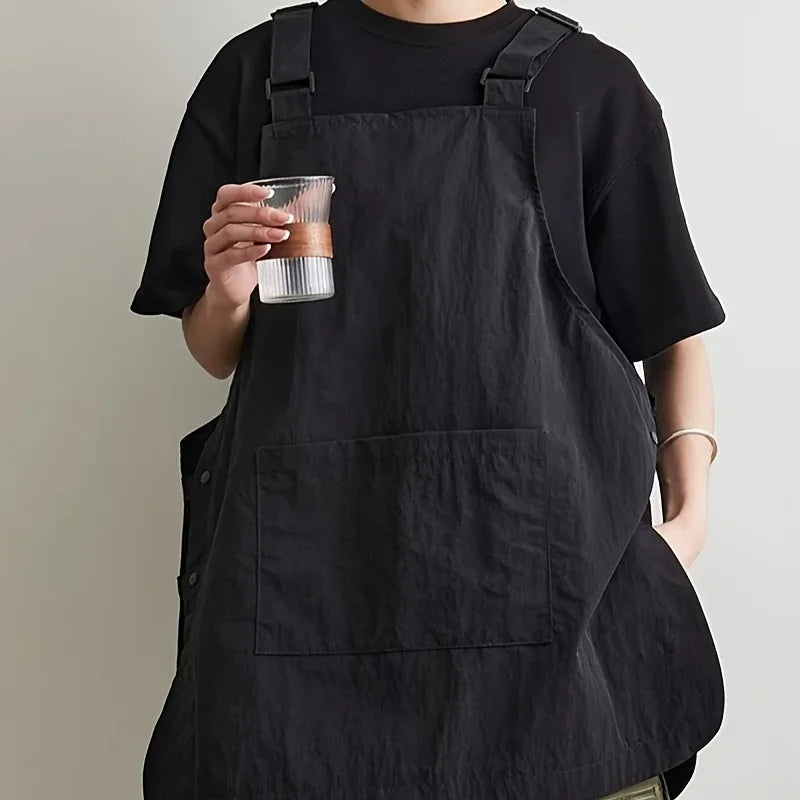Waterproof Outdoor Barber, Coffee Shop, Catering Workwear Apron, Unisex Household Kitchen Workwear