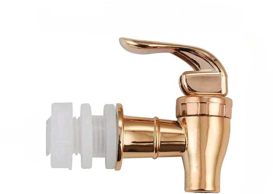 Food Grade Electroplated Plastic Beverage Faucet Cans Juice Dispenser Containers Bucket Tap Switch Valve for Home Bar Use