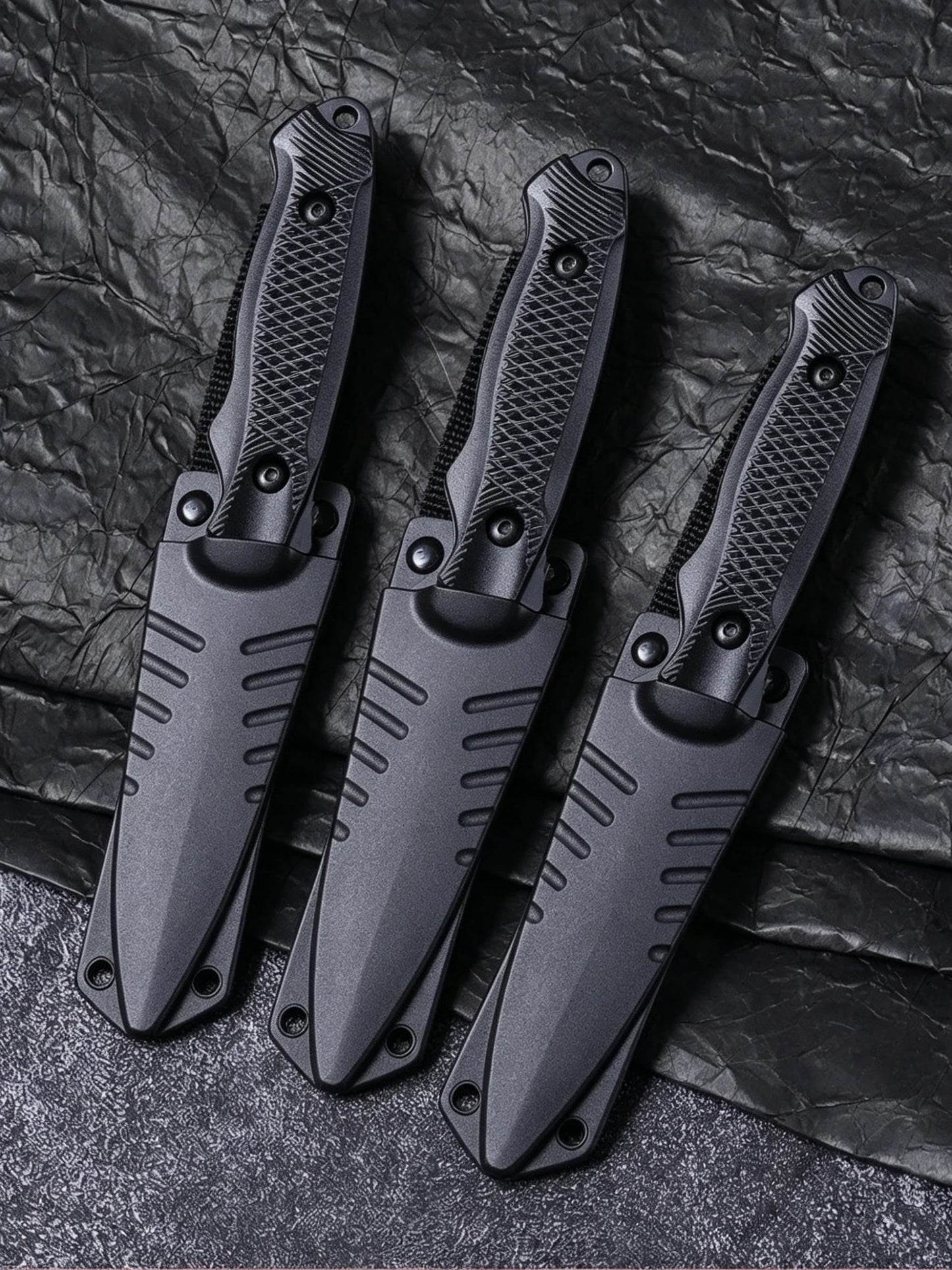 Black Blade Fruit Knife, High-End Multi-Function Knife, Western Knife, Steak Knife, Barbecue Knife, Peeling Knife