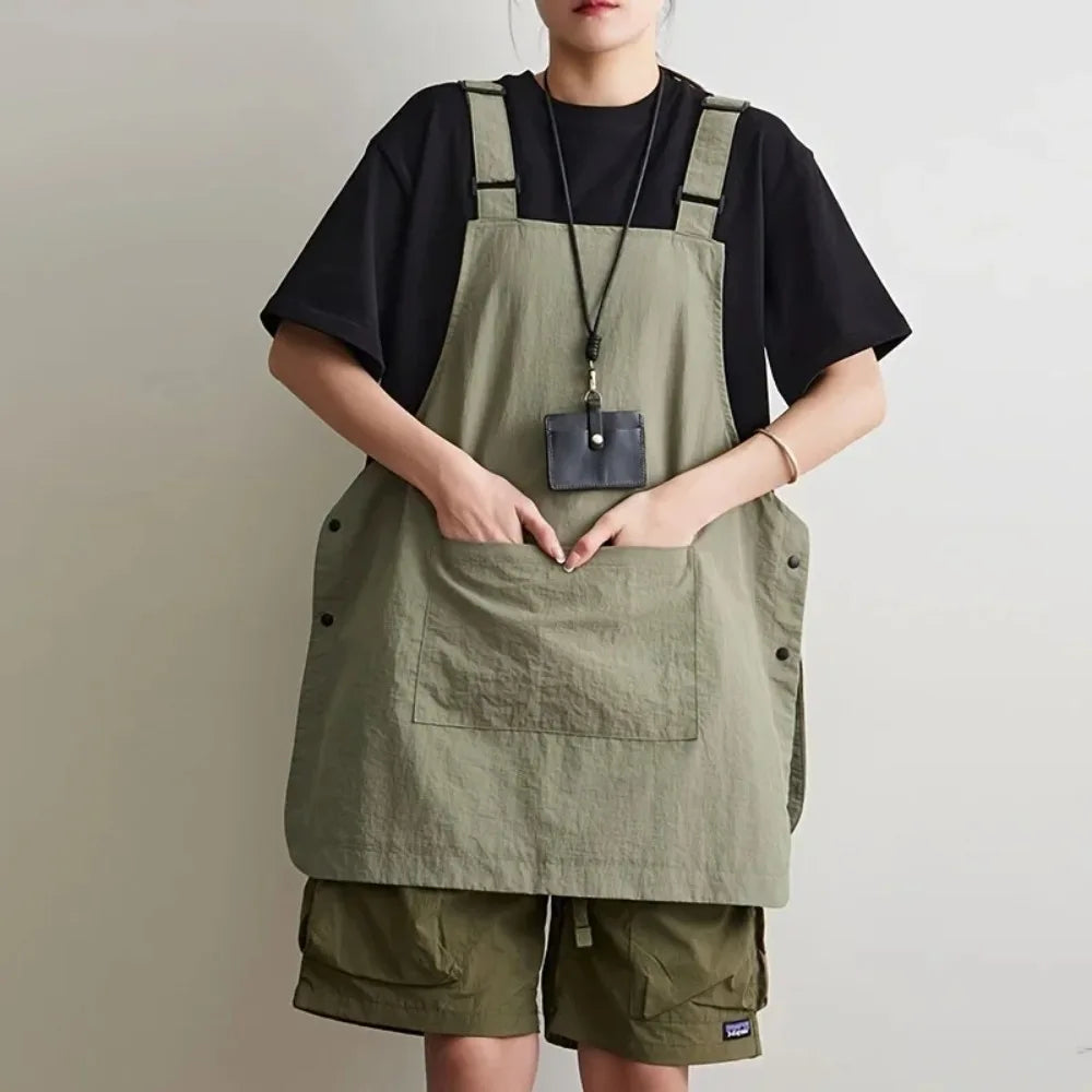 Waterproof Outdoor Barber, Coffee Shop, Catering Workwear Apron, Unisex Household Kitchen Workwear