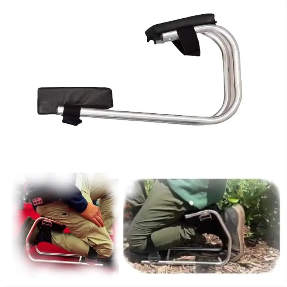 Portable Sturdy Knee Seat Protector Wearable Ankle Support Garden Knee Seat Ergonomic Labor-Saving Garden Kneeling Pad Gardening