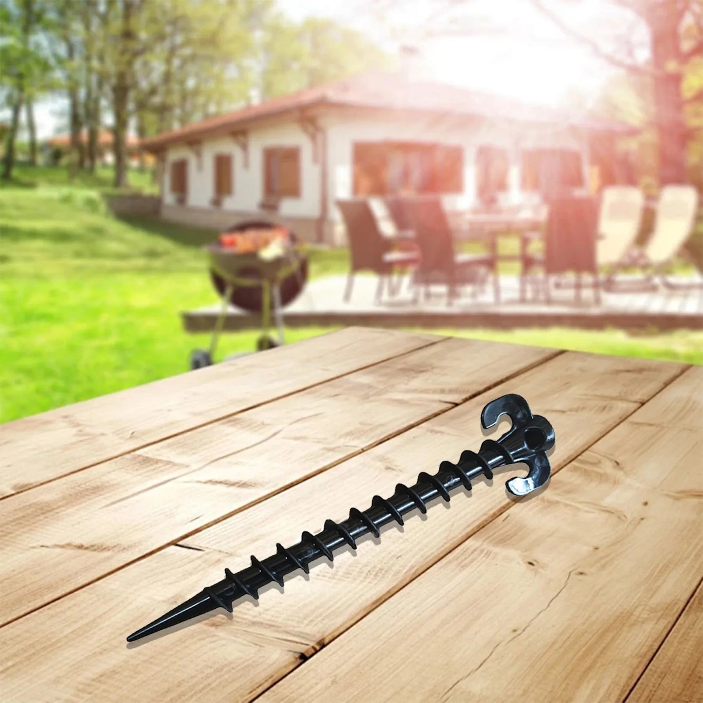 5/10/20Pcs Tent Pegs Canopy Stakes Durable Ground Anchor Nail with Great Holding Power Suitable for Rain Tarps Hiking Gardening