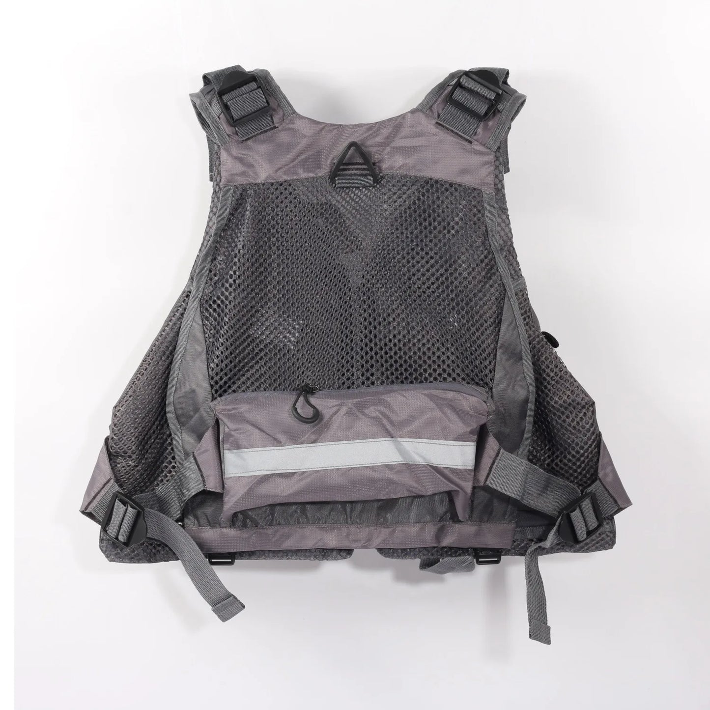 Breathable Fishing Vest Outdoor Sports Mountaineering Hiking Cycling Adjustable Fly Fishing Swim Vest Fishing Tackle