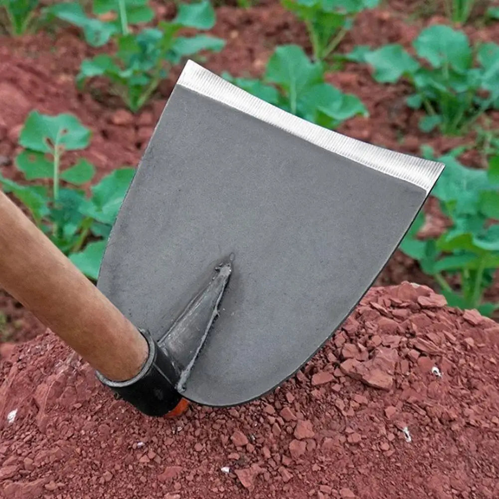 Thick Steel Weeding Hoe Outdoor Household Fast Weeding Soil Turning Flower Vegetables Planting Agricultural Gardening Tools