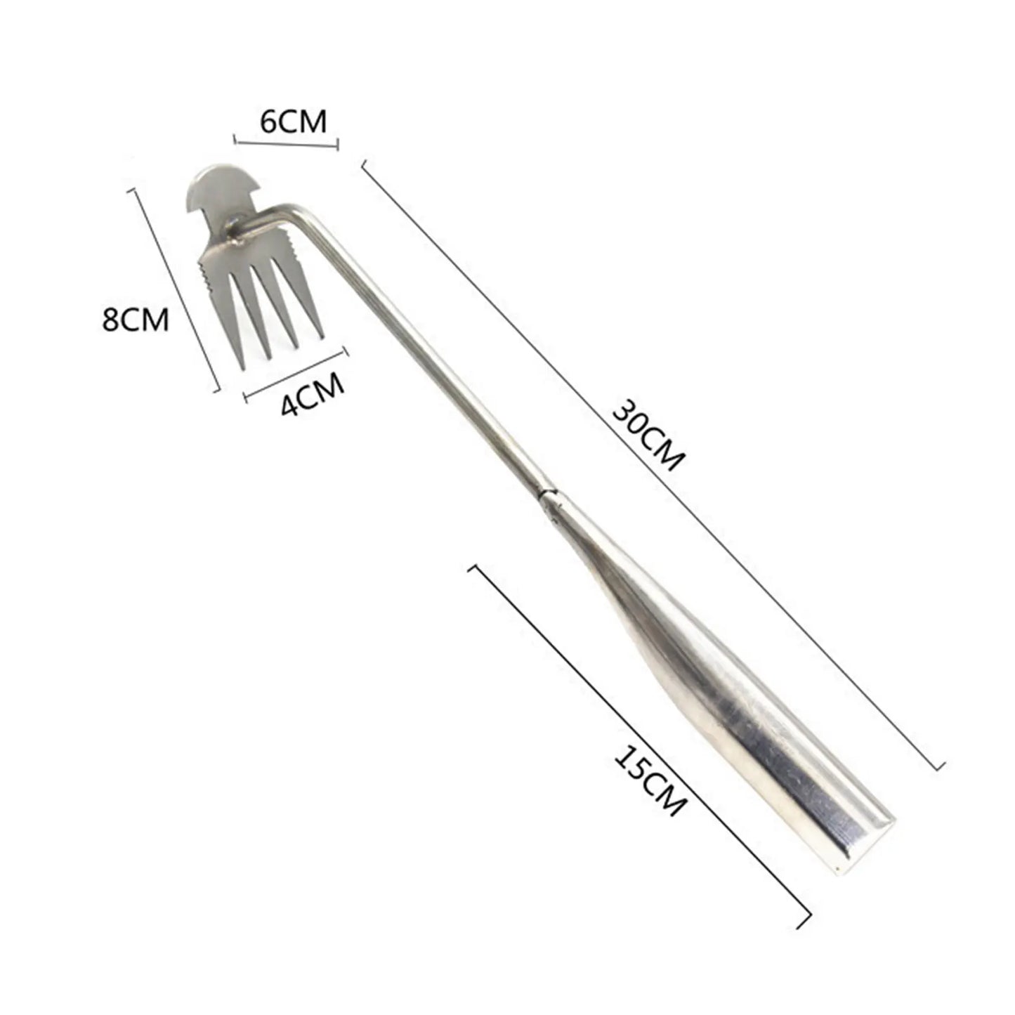 Garden Hoe Weeders Carbon Steel Gardening Hook and Weeding Tool Dual-Purpose Hardened Weeding Hoe for Easily Removing Weeds
