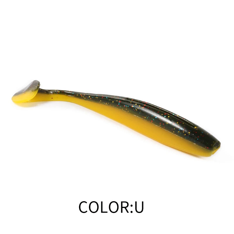 2021 Supercontinent Shiner 50mm 75mm 100mm Fishing Lures Soft Artificial Bait Easy for Hooking Up Big Pike