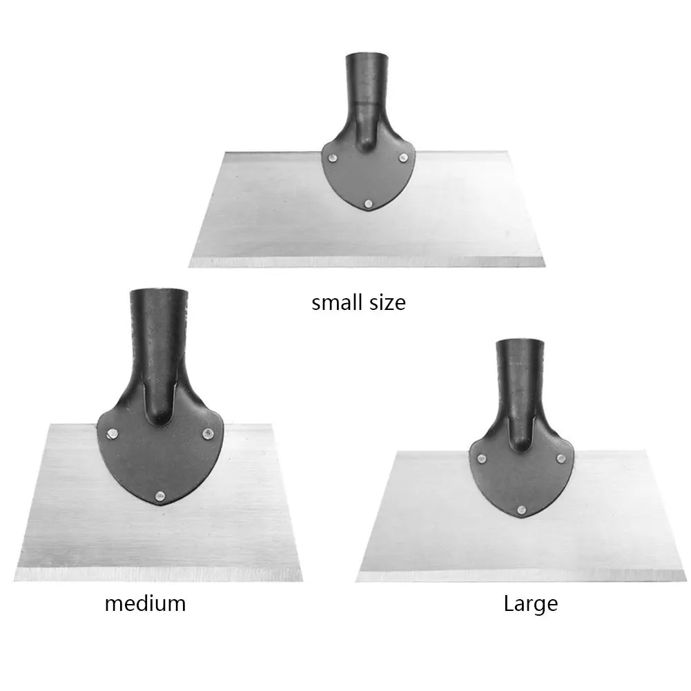 Multifunctional Outdoor Garden Shovel Manganese Steel Flat Shovel Deicing Remove Manure Shovel Planting Weeding Farm Tool