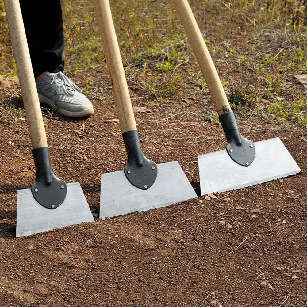 Multifunctional Outdoor Garden Shovel Manganese Steel Flat Shovel Deicing Remove Manure Shovel Planting Weeding Farm Tool