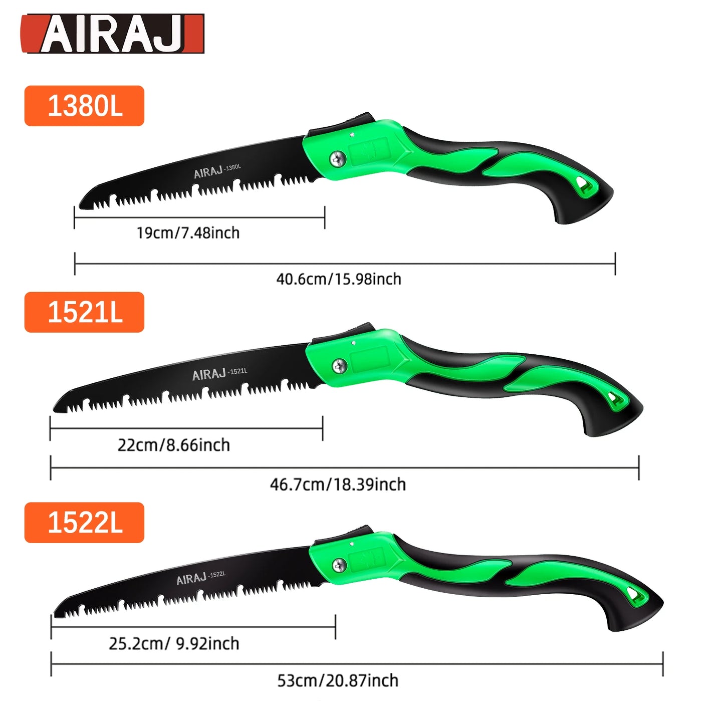 AIRAJ Multifunctional Folding Saw Steel Sharp And Wear-Resistant Portable Household Hand Saw Woodworking Saw