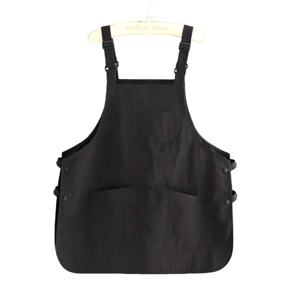 New Japanese Style Catering Workwear Apron Waterproof Stain Resistant Working Overalls Household Work Clothes for Cafe Barber