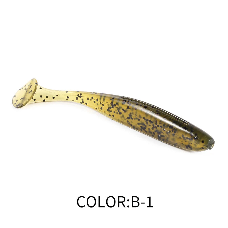 2021 Supercontinent Shiner 50mm 75mm 100mm Fishing Lures Soft Artificial Bait Easy for Hooking Up Big Pike