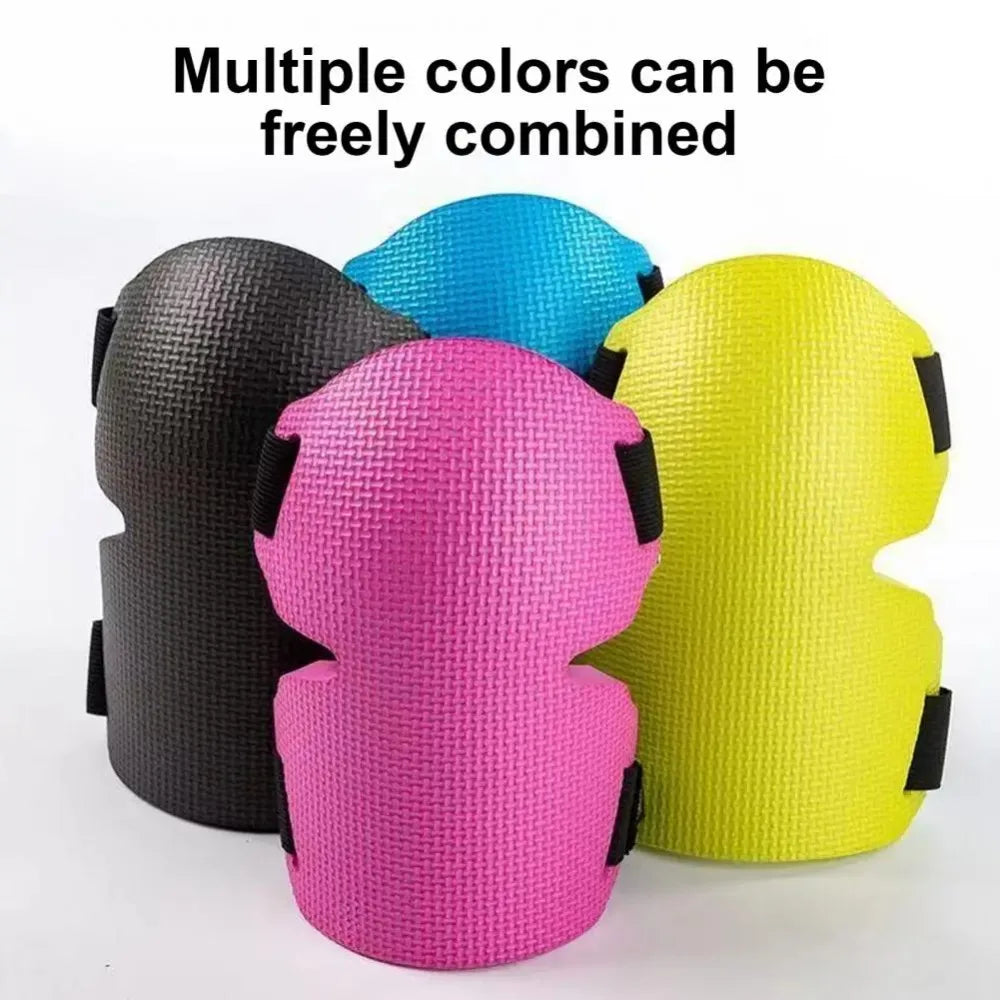 2025Extra Thick Foam Gardening Knee Pads for Women Men, Heavy Duty Knee Protectors with Adjustable Straps for Roofing Floor Work