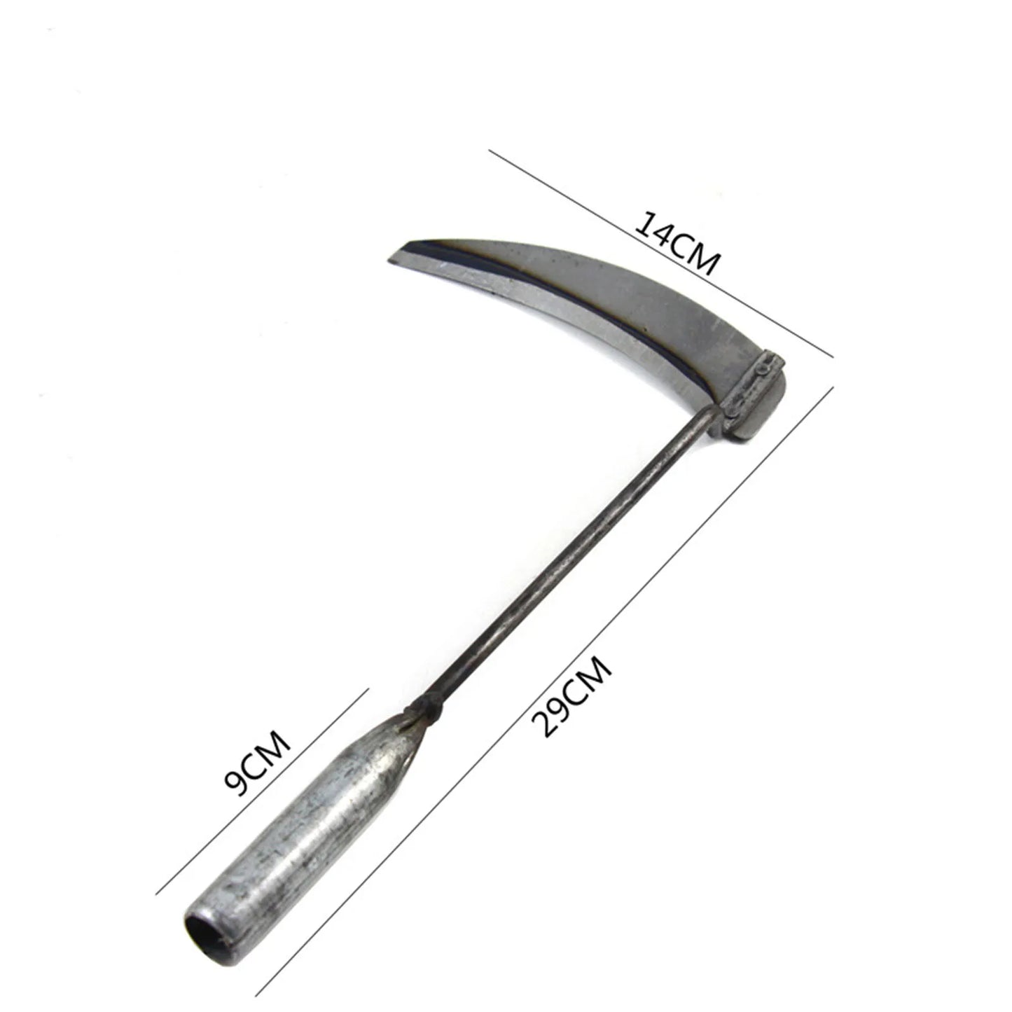 Garden Hoe Weeders Carbon Steel Gardening Hook and Weeding Tool Dual-Purpose Hardened Weeding Hoe for Easily Removing Weeds