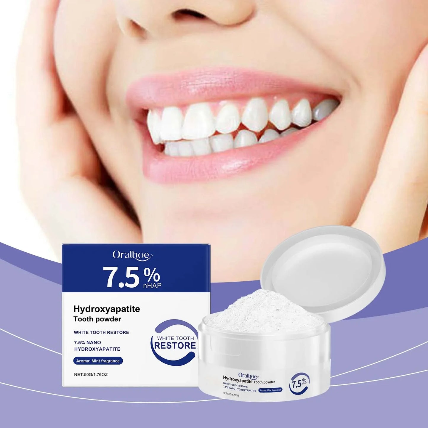 bucco-dentaires issante pour les dents Blanchiment naturel des dents Nettoyage en profondeur Souffle frais quotidien