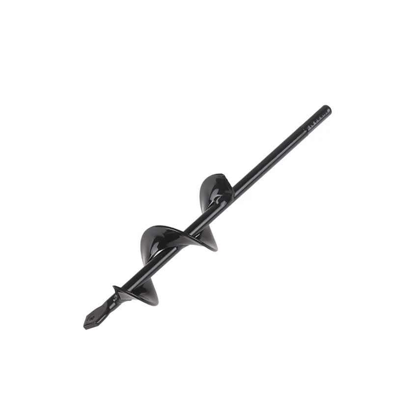 1 Pc Spiral Pole Auger Set Garden Planting Flowers Plant Supplies Loose Soil Digging Hole Metal Drill Bit Garden Power Tools