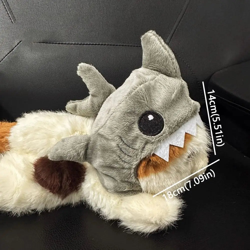 Funny Adjustable Cat Shark Headdress Warm Soft Cat Decorative Hat Cute Cartoon Cat Warm Hat Cosplay Party