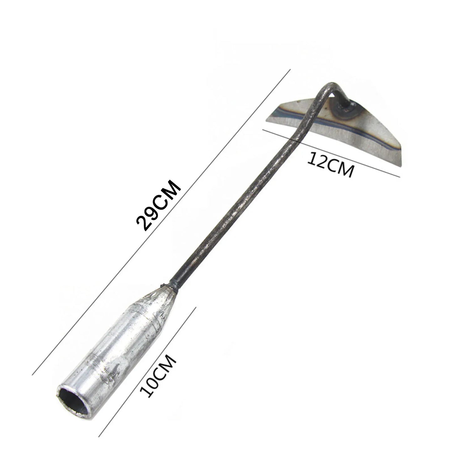 Garden Hoe Weeders Carbon Steel Gardening Hook and Weeding Tool Dual-Purpose Hardened Weeding Hoe for Easily Removing Weeds